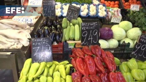 Los griegos ultiman las horas para las compras de fin de año Los griegos ultiman las horas para las compras de fin de año