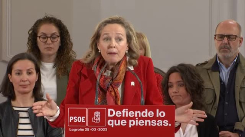 Calviño acusa a Feijóo de "atacar a su país" en Bruselas Calviño acusa a Feijóo de "atacar a su país" en Bruselas