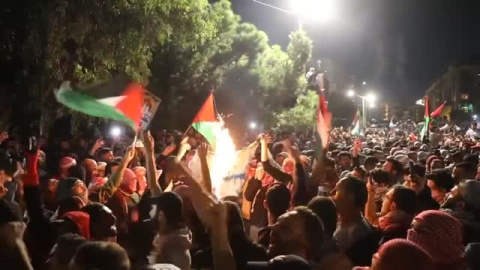 Masivas protestas contra Israel en Jordania y Turquía Masivas protestas contra Israel en Jordania y Turquía