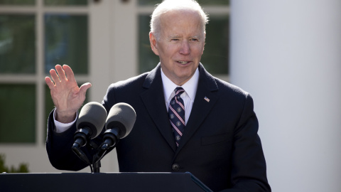 El presidente de los Estados Unidos, Joe Biden, este martes.