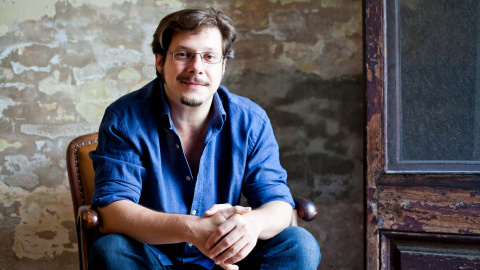 El poeta Josep Pedrals, en una imatge de fa un temps.