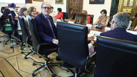 05/07/2022. El Defensor del Pueblo, Ángel Gabilondo, preside la primera reunión de la Comisión Asesora para investigar los abusos en la Iglesia, en la sede del Defensor del Pueblo, a 5 de julio de 2022, en Madrid.