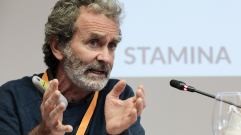 El director del Centro de Coordinación de Alertas y Emergencias Sanitarias del Ministerio de Sanidad, Fernando Simón, durante una rueda de prensa, a 22 de mayo de 2022.