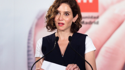 7/6/22 Isabel Díaz Ayuso, en un acto celebrado el mes pasado en el hospital Infantil Universitario Niño Jesús