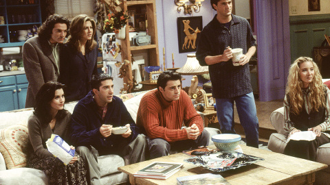 Fotograma de la serie 'Friends'.