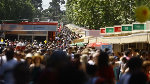 Feria del Libro de Madrid el 11 de junio de 2022