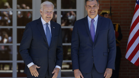 Biden y Sánchez