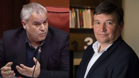 Sigfrid Gras i Jordi Borda, nous directors de TV3 i Catalunya Ràdio.