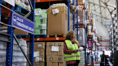 Banco de alimentos en Madrid