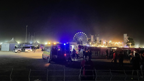 Recinto del Medusa Festival de Cullera (València) a 13 de agosto de 2022.