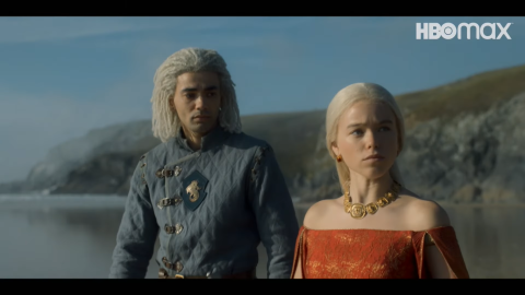 Fotograma del trailer de la serie La Casa del Dragón