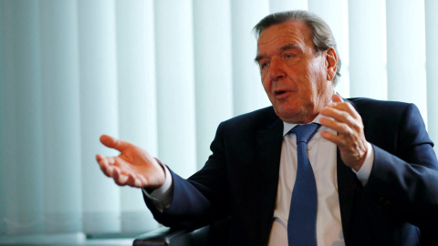 El excanciller alemán Gerhard Schröder, en una foto de archivo, de noviembre de 2018, en Berlín. REUTERS/Fabrizio Bensch