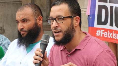 Mohamed Badaoui, activista musulmán en Reus (Tarragona), que actualmente está internado en el CIE de Barcelona para ser deportado por la Policía.