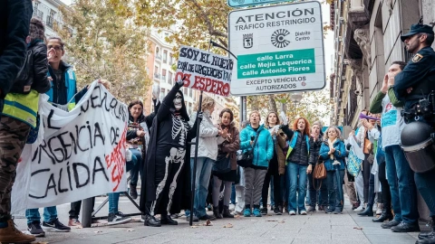 Concentración sanitarios