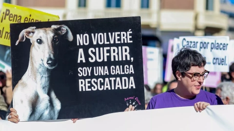 Manifestación de No a la Caza en Madrid