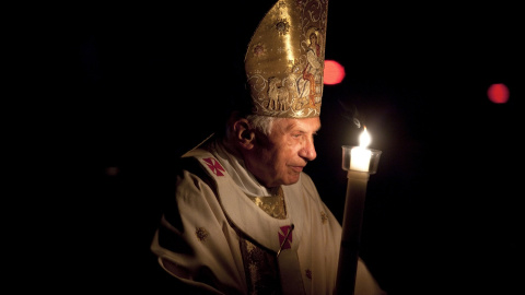 El papa emérito Benedicto XVI en una imagen de Archivo.