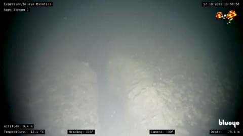 Primeras imágenes submarinas que muestran la tubería dañada del Nord Stream 1