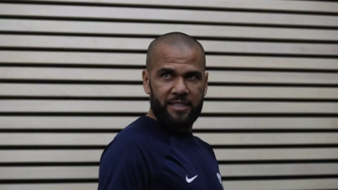 El futbolista Dani Alves, en una foto de archivo.