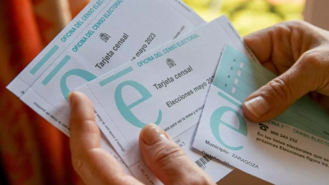 Las tarjetas censales enviadas por la Oficina del Censo Electoral para las elecciones del 28 de mayo.