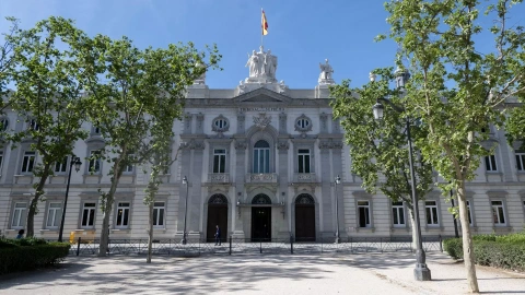 El edificio del Tribunal Supremo