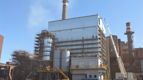 Factoria de ArcelorMittal en Gijón (Asturias).