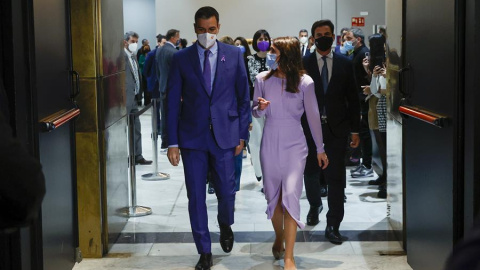 Pedro Sánchez Irene Montero