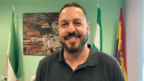 Sergio Gómez Reyes, candidato de Podemos-IU en Marinaleda.