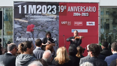 Acto homenaje a las víctimas del 11-M