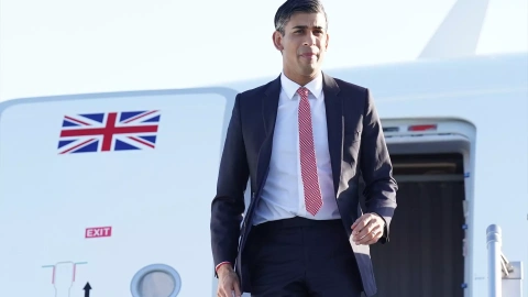 Primer ministro británico Rishi Sunak