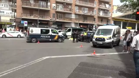 Dos muertos en un atropello múltiple en Madrid