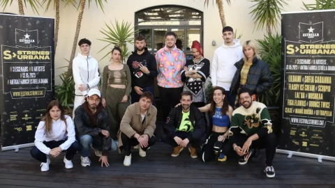 15-3-2023 Representants dels diferents grups que participaran de la primera edició de l'Strenes Urbana