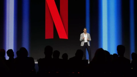 28/02/23Fotografía de archivo fechada el 28 de febrero de 2023 que muestra al co-consejero delegado de Netflix, Greg Peters, en el Mobile World Congress