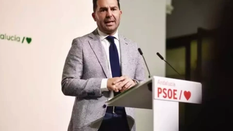 El secretario de Organización del PSOE de Andalucía, Noel López.