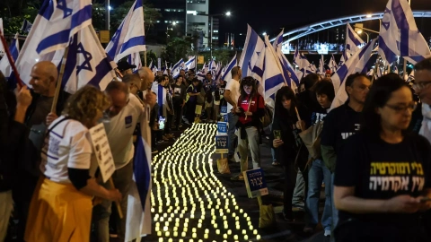 22/04/2023 Protestas en Tel Aviv
