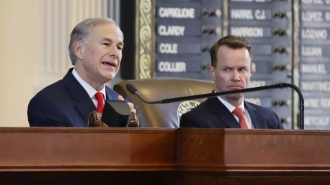 27/05/2023 - Greg Abbott gobernador Texas