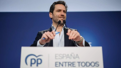 El portavoz del comité de campaña del PP, Borja Sémper.