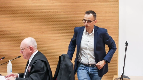 El asesino confeso de Romina Celeste en la Audiencia de Las Palmas, a 2 de junio de 2023.