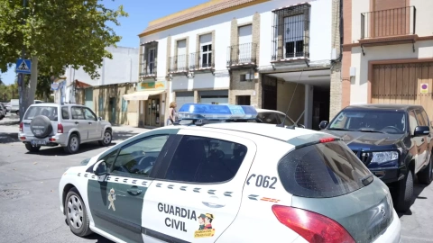 Imagen de archivo de un coche de la Guardia Civil, a 31 de julio del 2023.