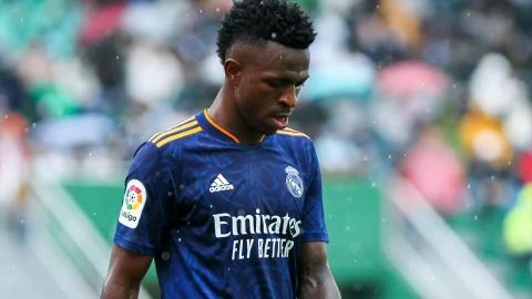 El futbolista del Real Madrid Vinícius Jr. en una imagen de Archivo.