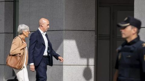 Luis Rubiales en la Audiencia Nacional