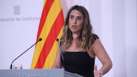 La portaveu del Govern, Patrícia Plaja.