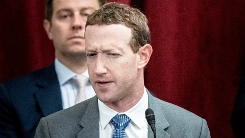 Mark Zuckerberg, director ejecutivo de Facebook, asiste a una sesión informativa en el Capitolio de Estados Unidos, a 13 de septiembre de 2023, en Washington,
