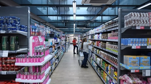 Tienda Dia de Núñez de Balboa, a 3 de octubre de 2023, en Madrid (España).