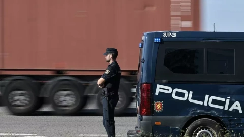 Fotografía de un agente de la Policía Nacional.