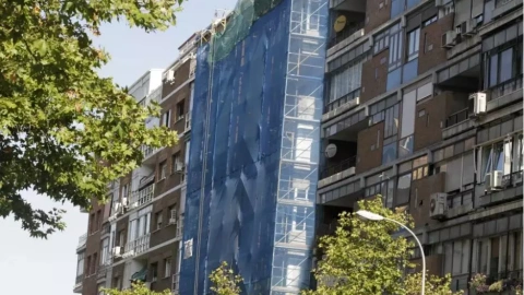 2/11/2023 -Obras de rehabilitación de un edificio.