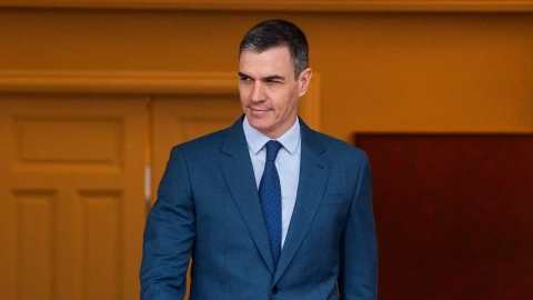 Pedro Sánchez, presidente del Gobierno y secretario general del PSOE, en el complejo de la Moncloa.