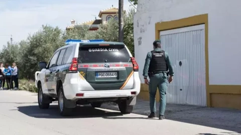 26/12/23. Foto de archivo de un agente de la Guardia Civil.