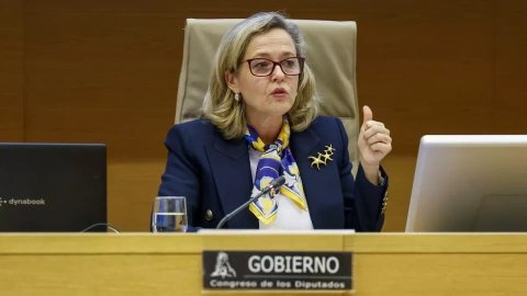 La vicepresidenta primera del Gobierno, Nadia Calviño.