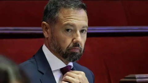 29/11/2023 - El segundo teniente de alcalde del Ayuntamiento de València y portavoz municipal Juanma Badenas (Vox).