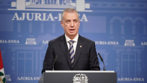 02/04/2024 El Lehendakari, Iñigo Urkullu, en la sede de Lehendakaritza, a 22 de febrero de 2024.